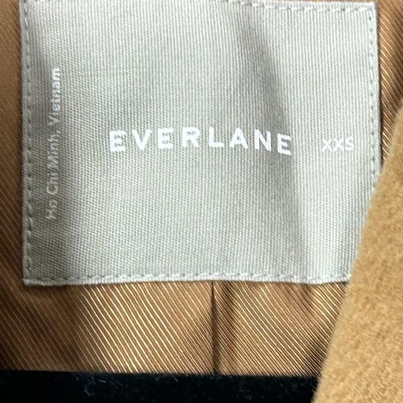 Everlane The Italian ReWool Cocoon Coat Camel Women XXS NWT - Picture 5 of 13